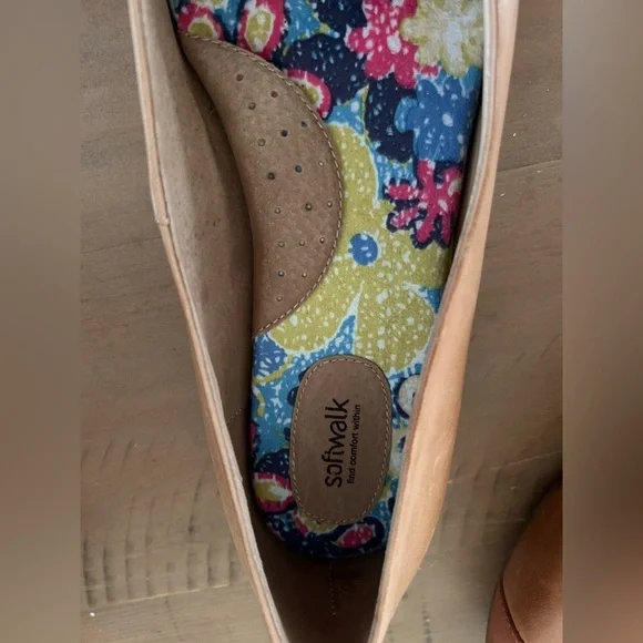 SoftWalk Sonoma Toe Cap Ballet Flat Shoes Women’s - Size 9 - Picture 6 of 10